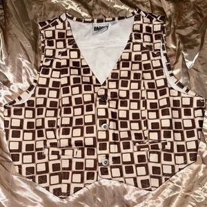 Printed vest